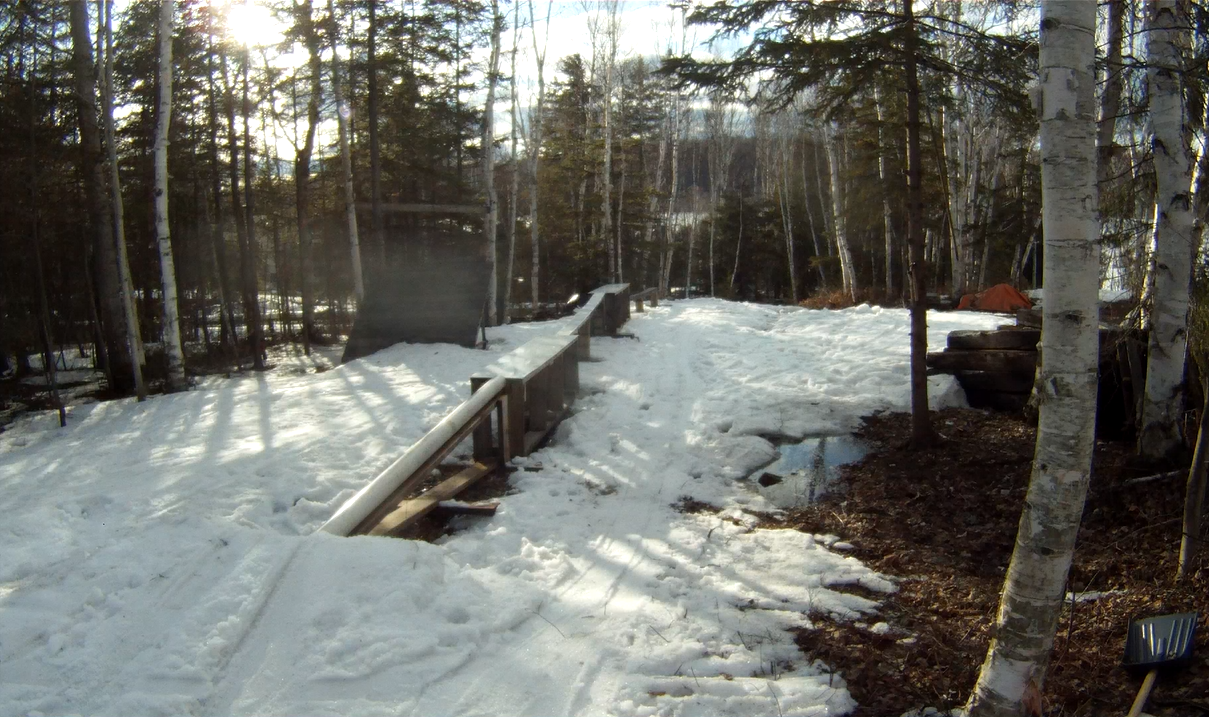 Sketchy 56' Backyard Rail