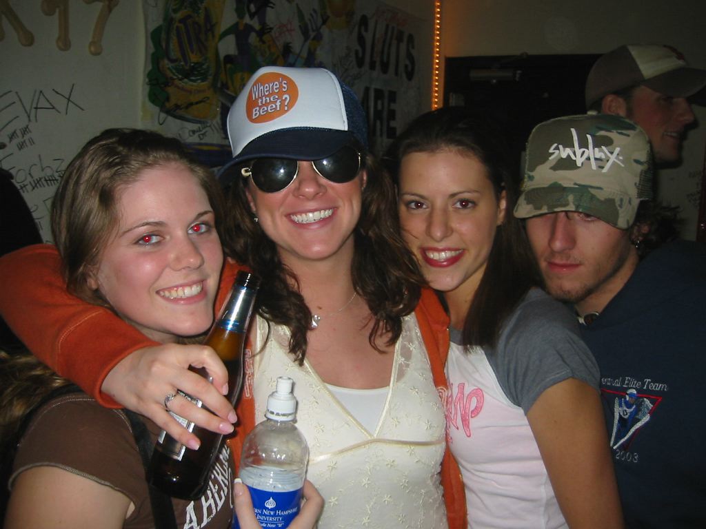 sketchy dude and some chicks