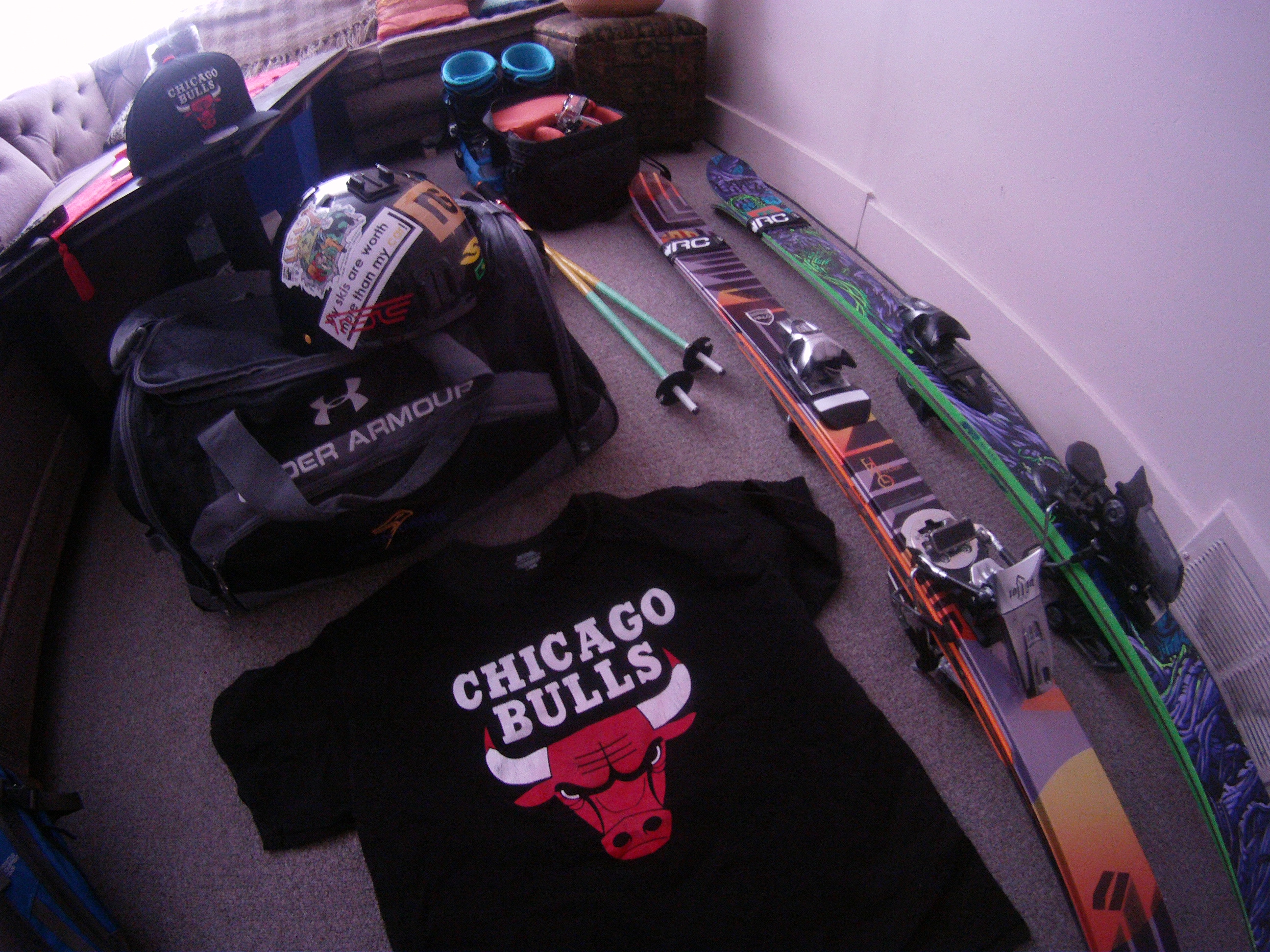 Ski east, from loo to devil's head then chicago for new year party