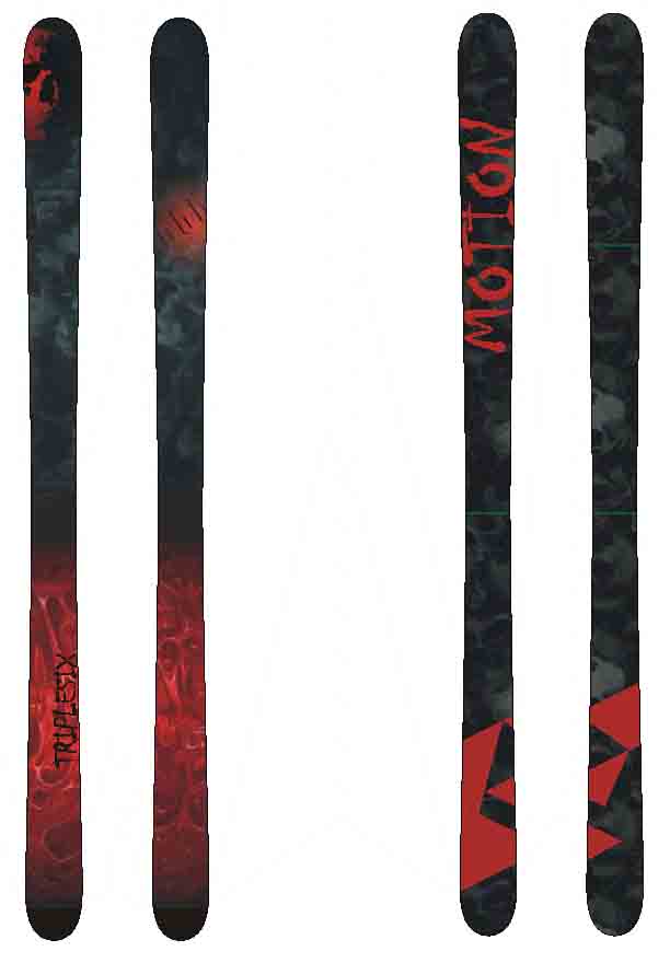 ski graphic - triplesix