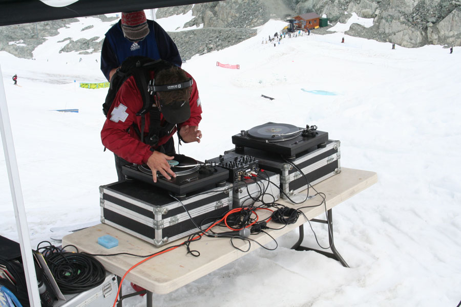 Ski patrol DJ what whaaaat?