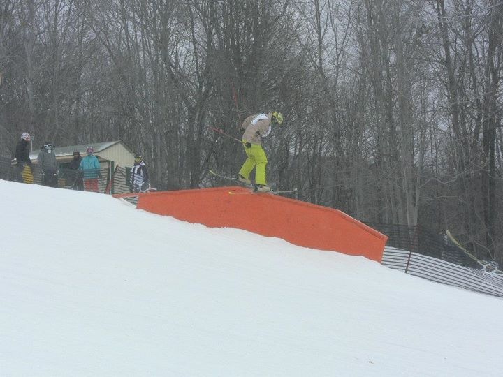 Ski Slide to Rail Slide Skinny Up-Flat-Down Sequence