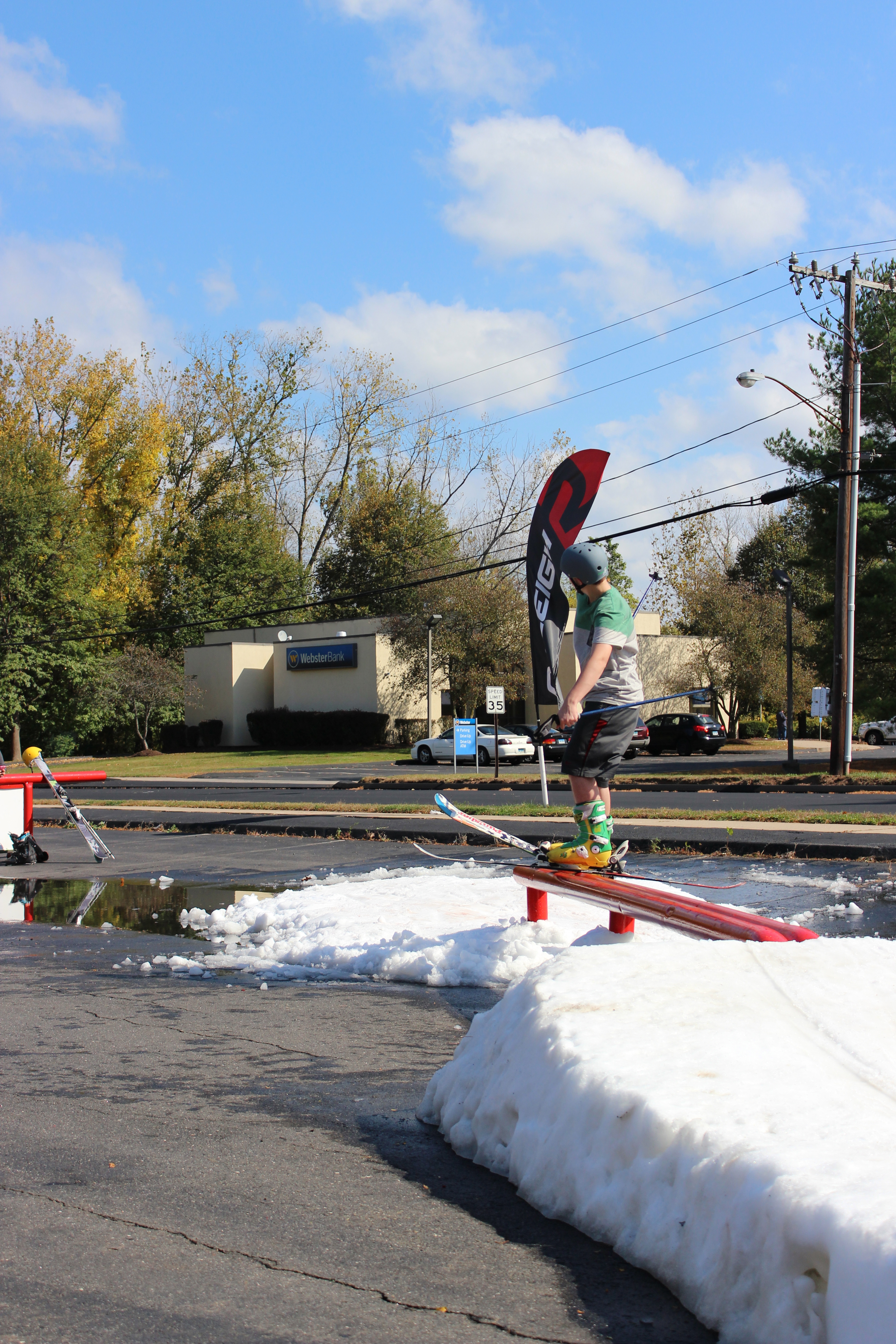 ski sundown rail jam