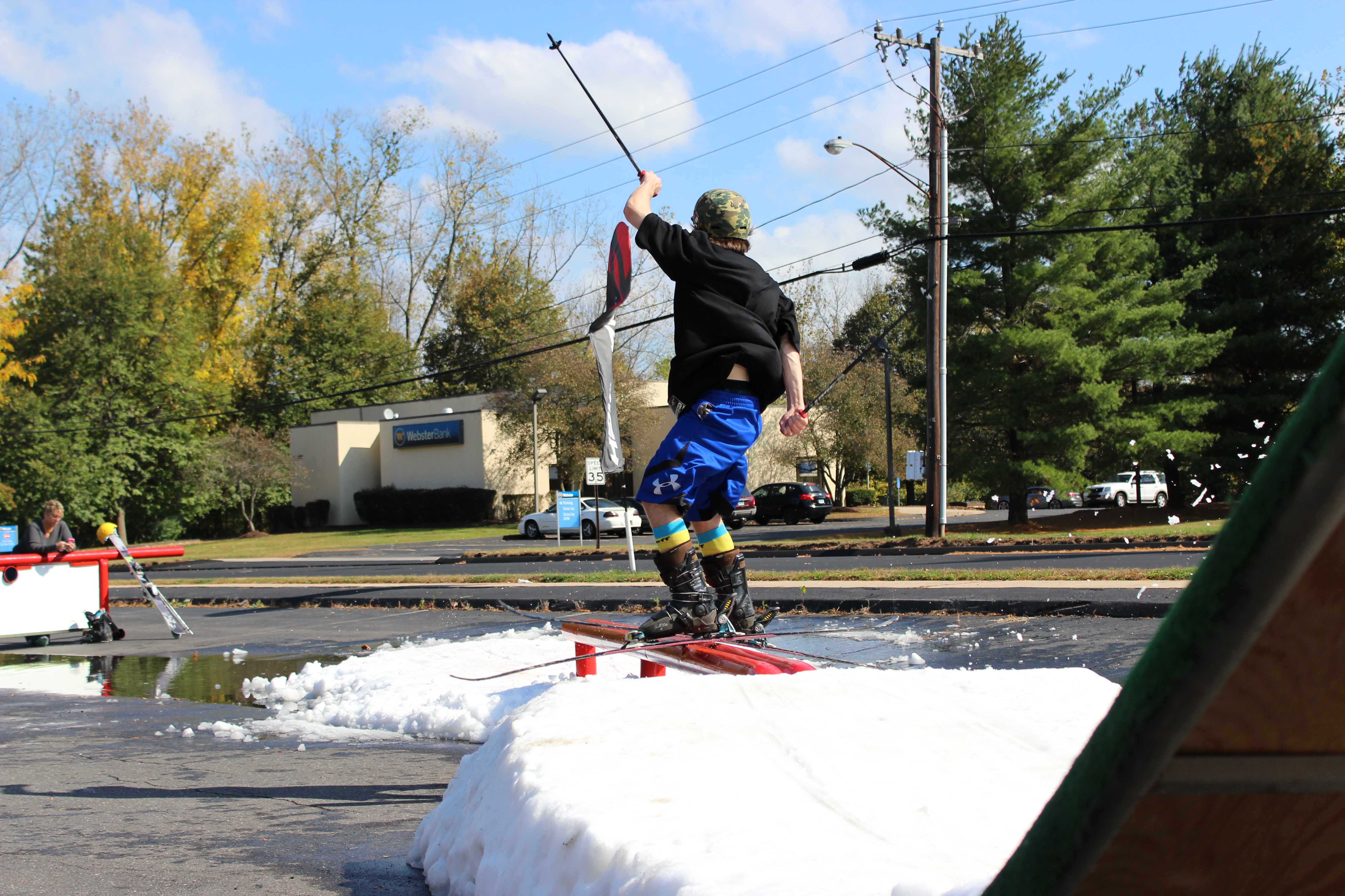 ski sundown rail jam