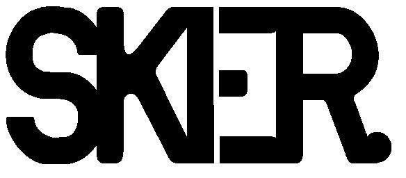 Skier sticker design- $3 a piece