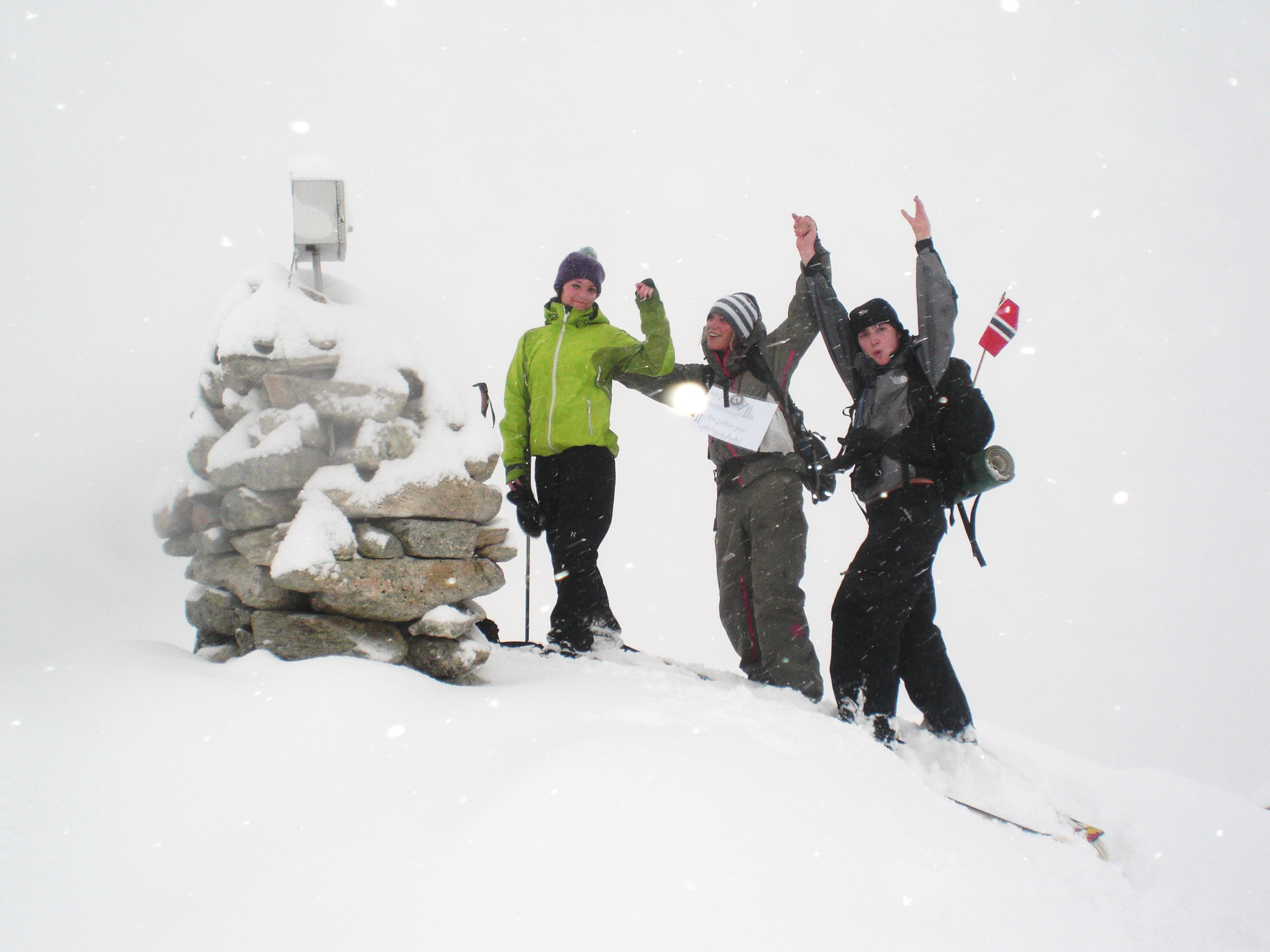 Skiers have more fun