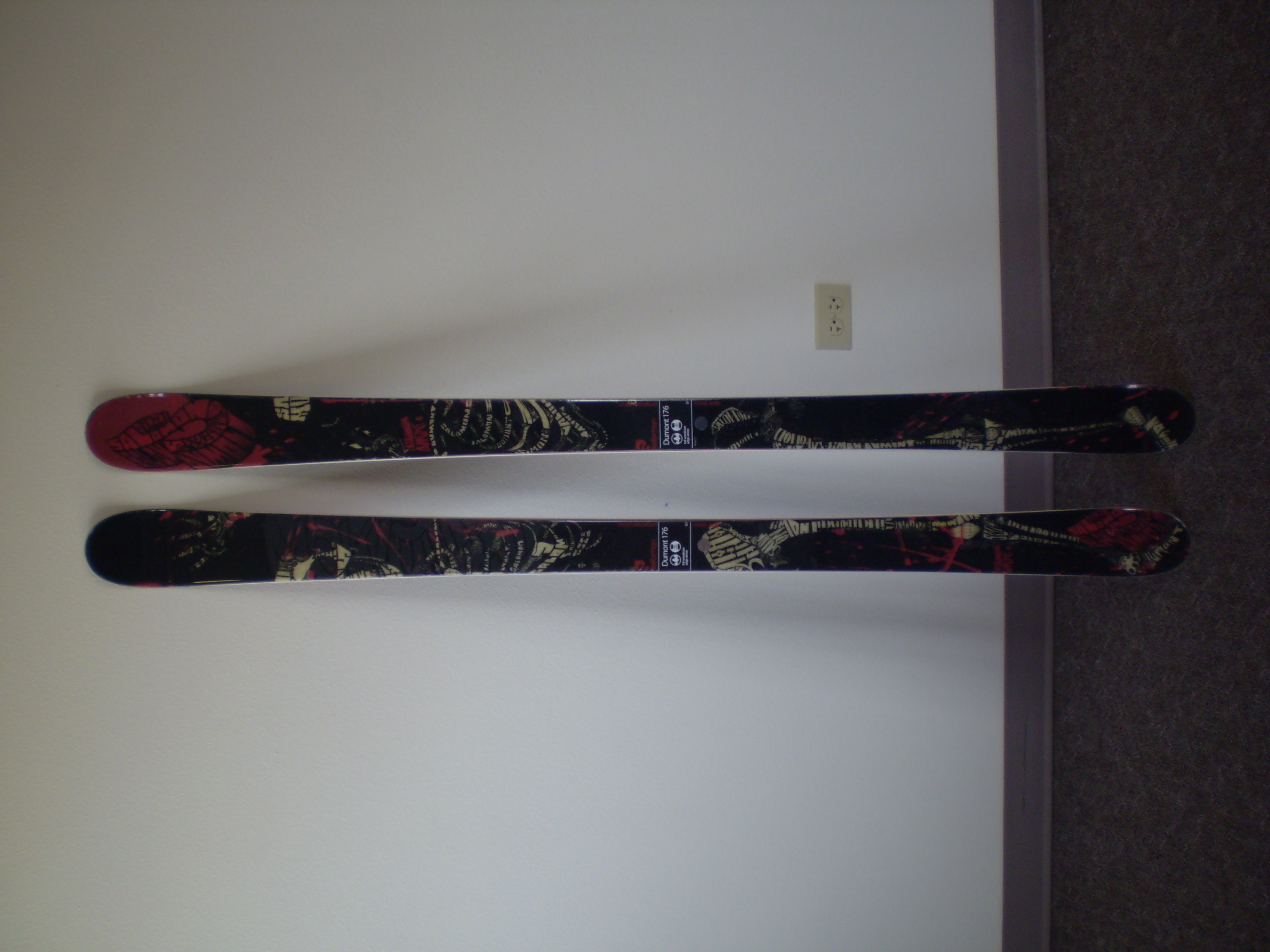 Skies for sale 2010 salomon simon dumont - 4 of 4