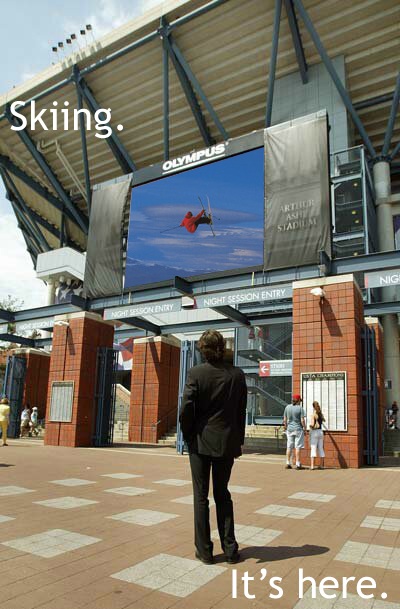 Skiing Ad Campaign 3