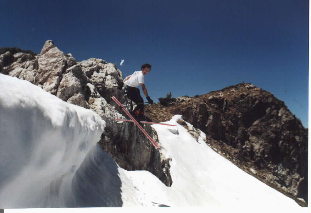 skiing in june is fun