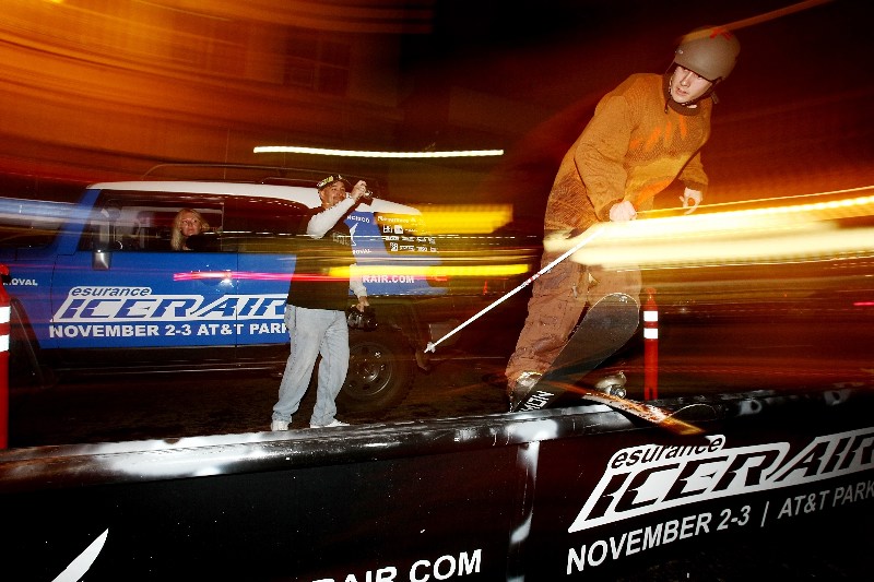 Skiing in San Fransisco