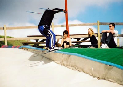 Skiing in sheffield (england)