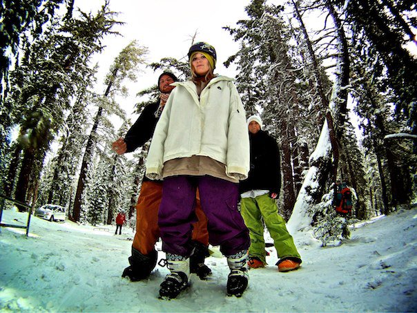 Skiing oct 5, Mammoth lifestyle