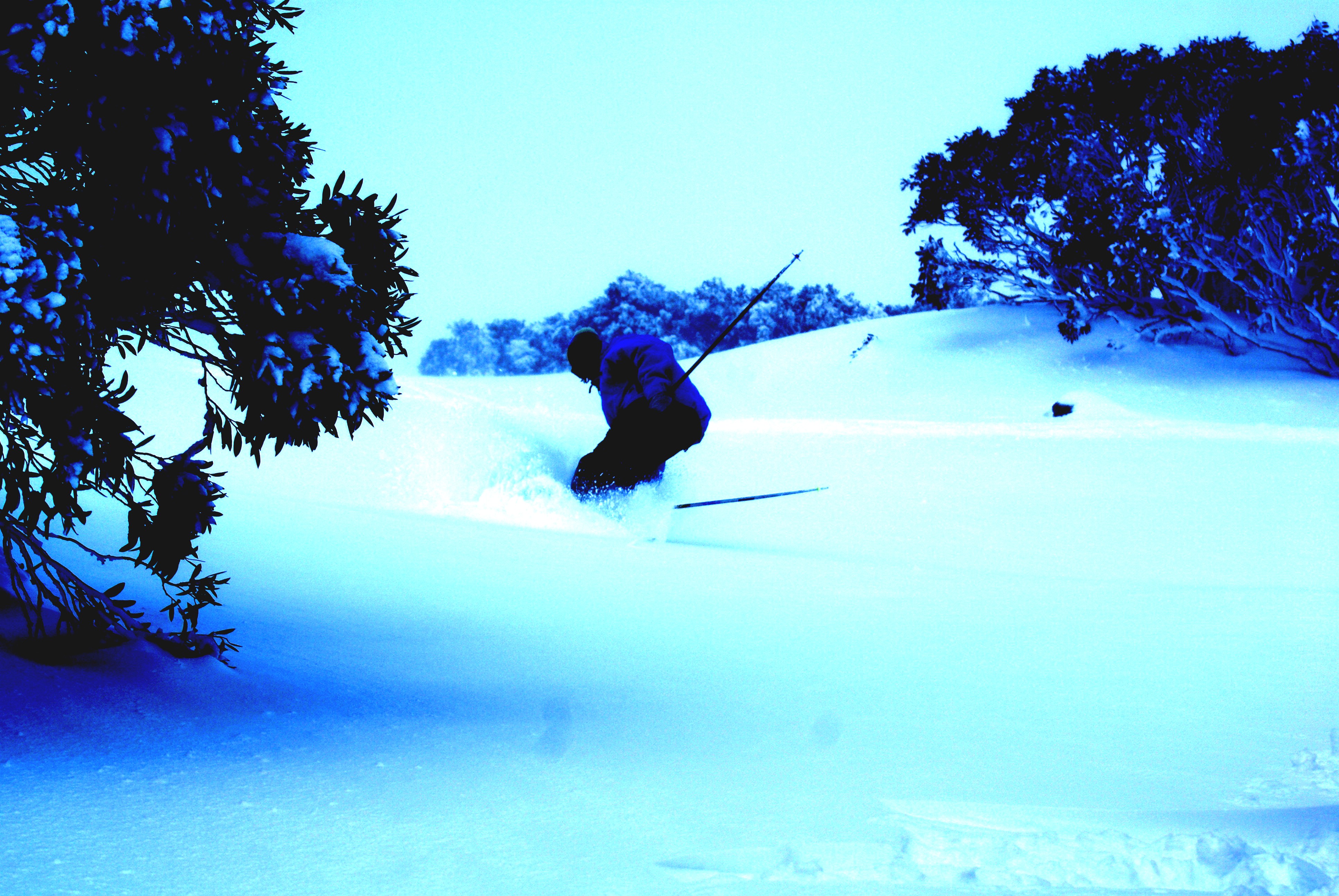 Skiing switch in some fresh