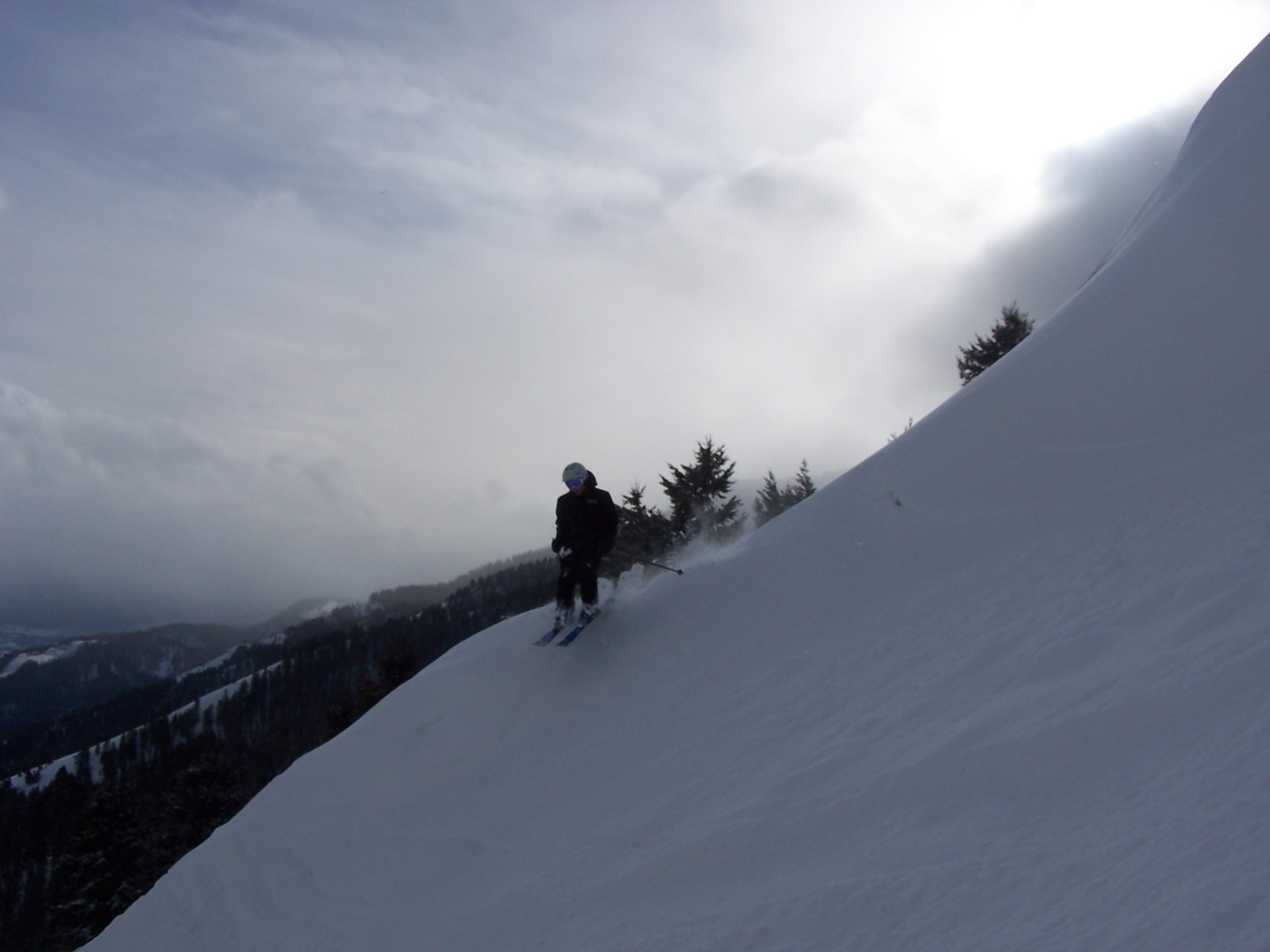 Skiing the Hobacks