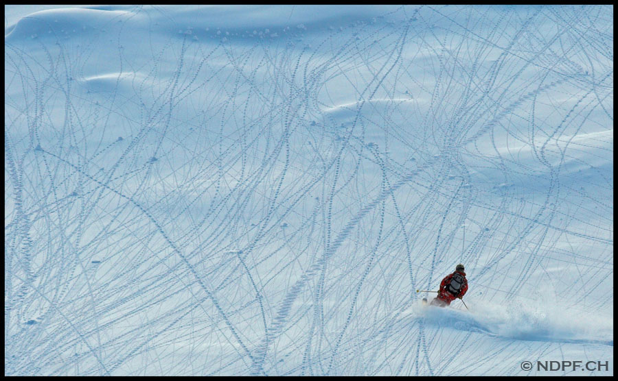 Skiing through zip's
