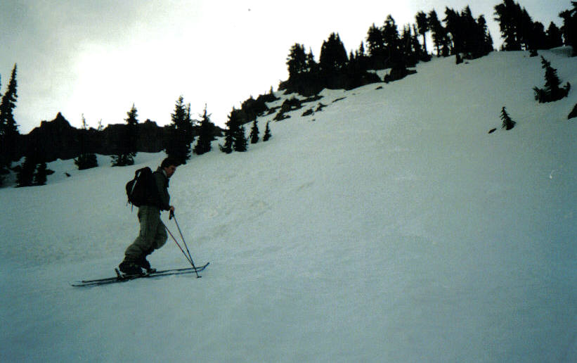 Skinning at early in the morning