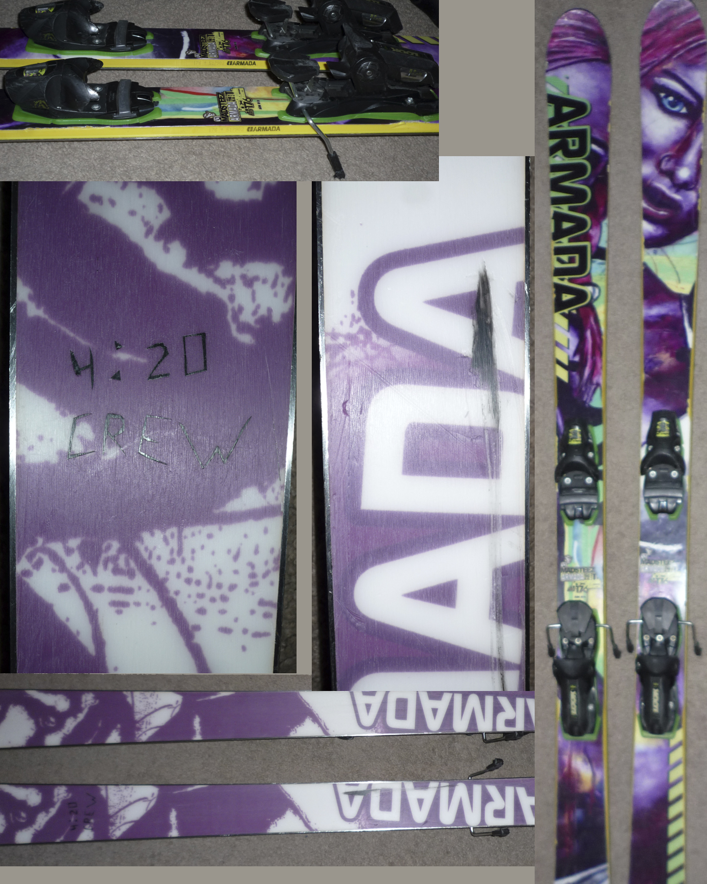 SKIS AND SKIS AND SPAGHETTI