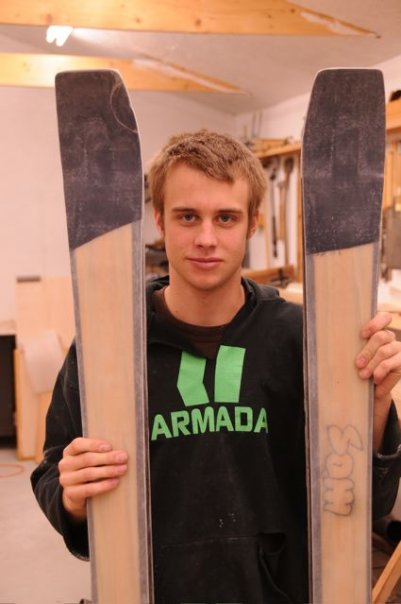 Skis i made last year