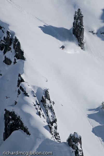 Skye Darden slayin another bm line in the zurs bc