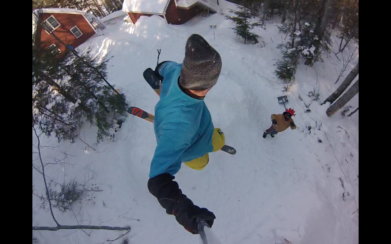 SKYing over my buddy