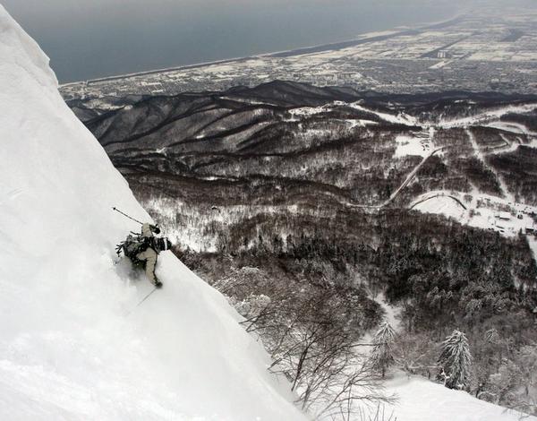 Slashin Above Sapporo Japan