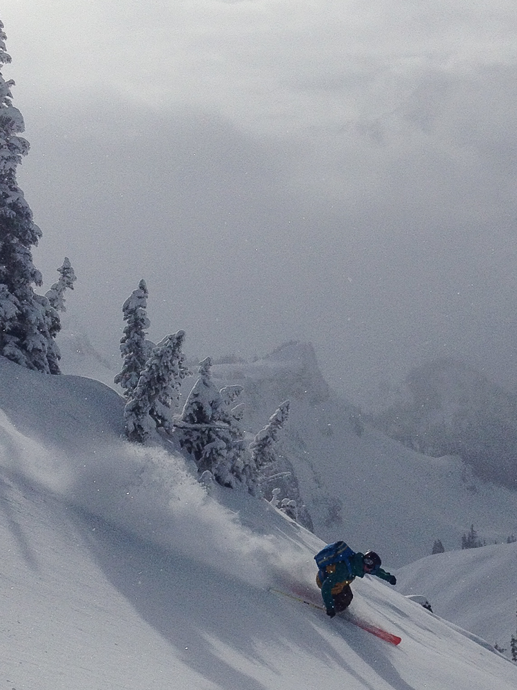Slashing in the backcountry