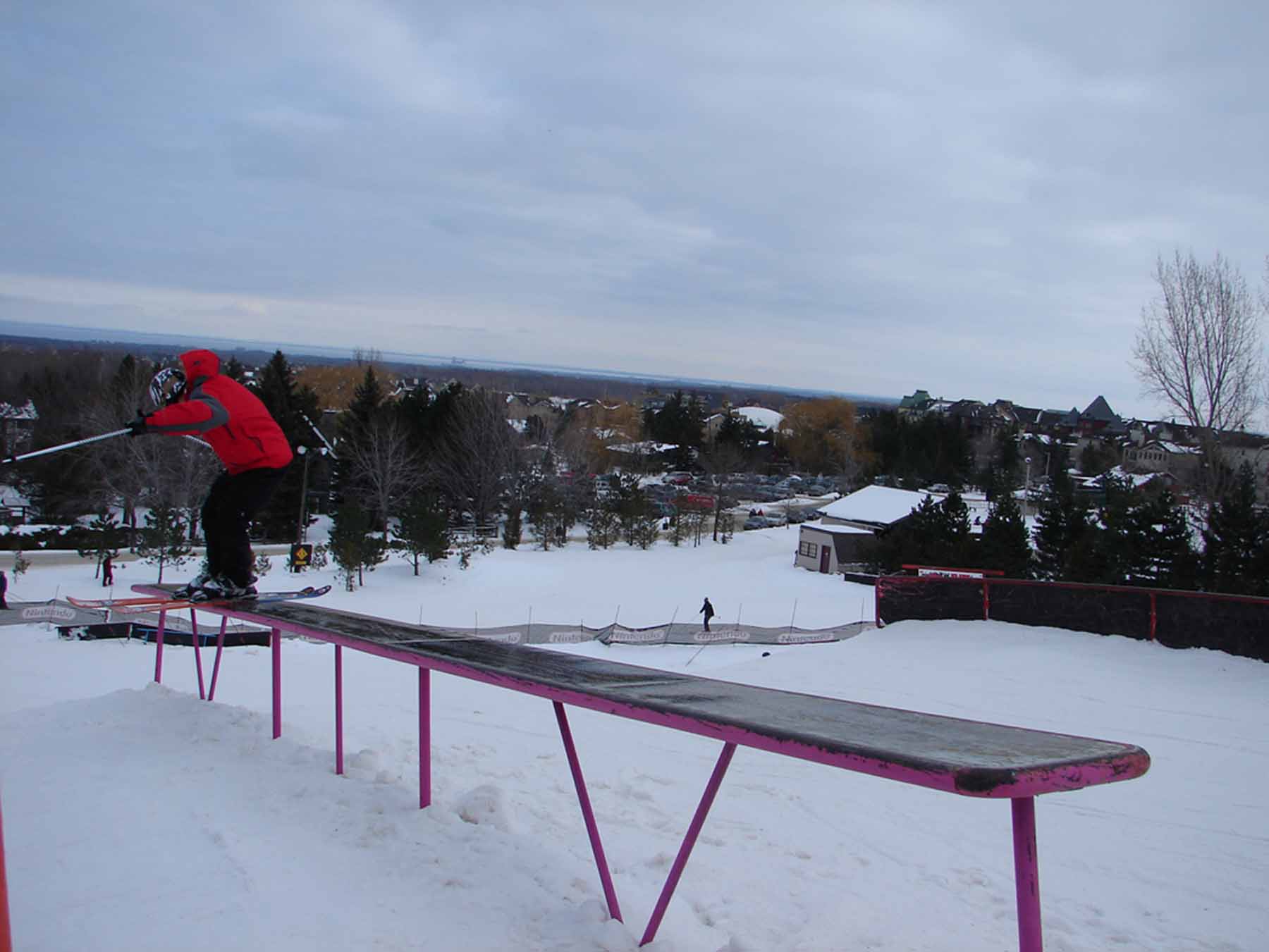 slidin the long box to fakie