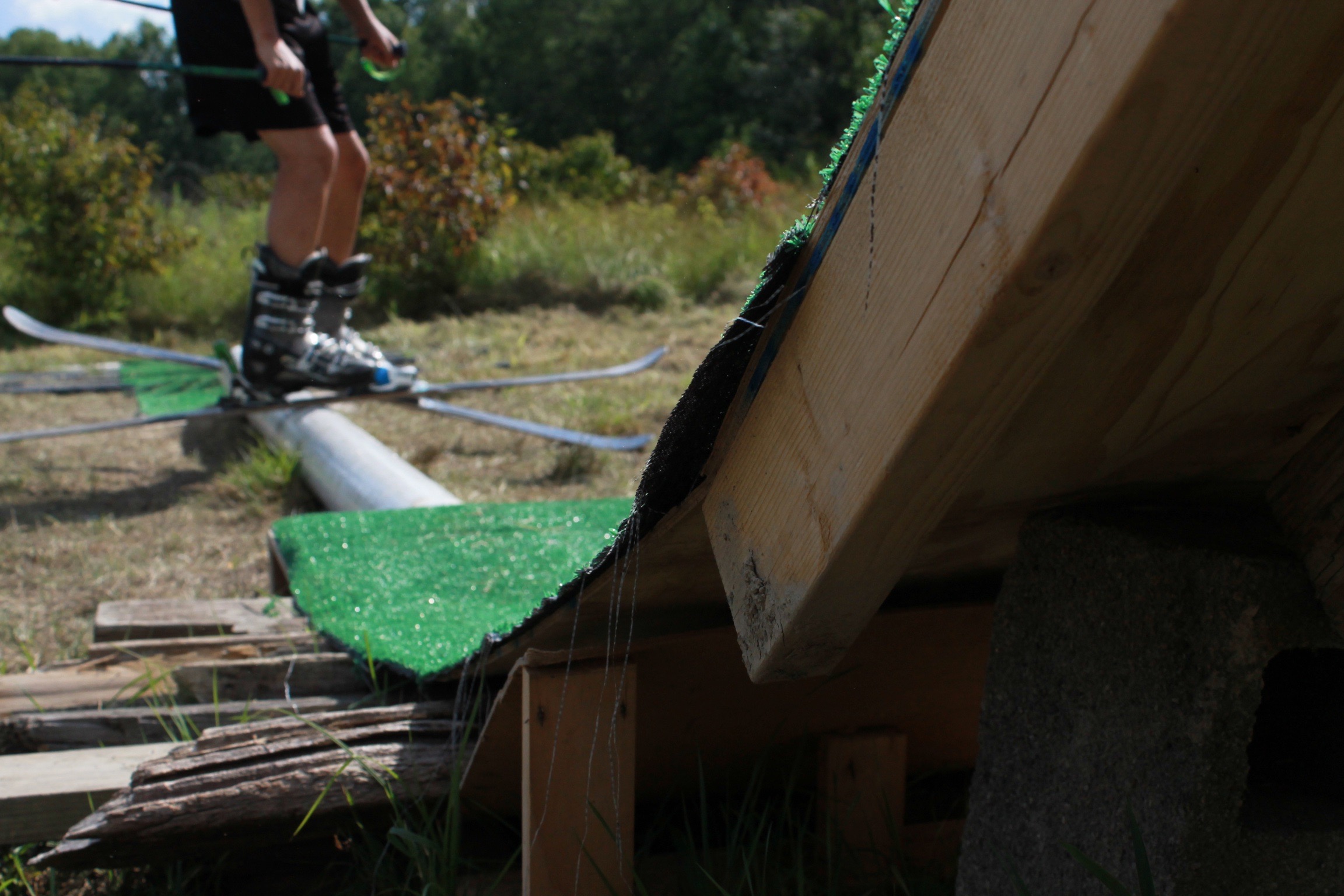 Sliding in the summer