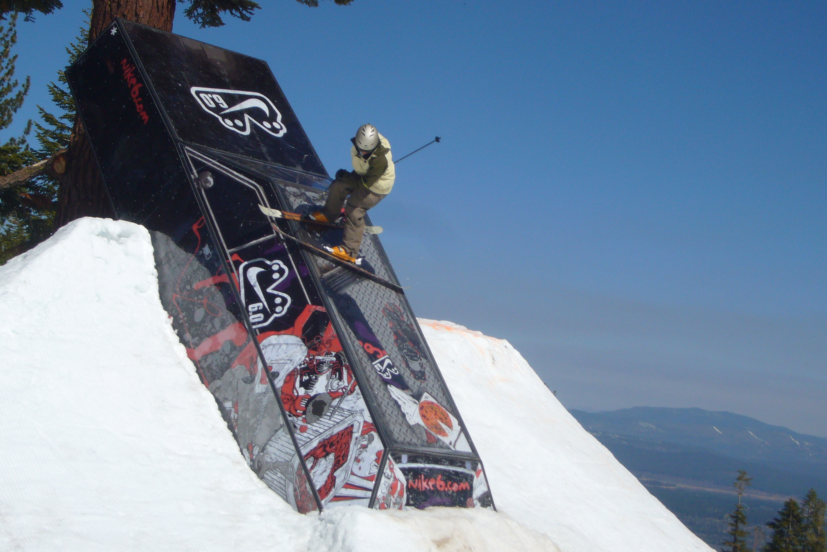 Sliding on a box-car