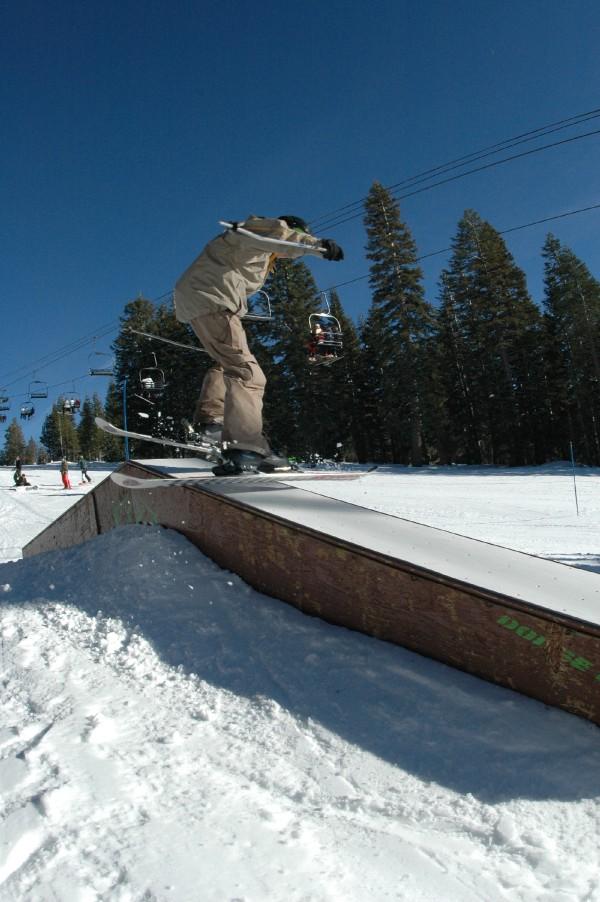 Sliding the A Dodge Ridge