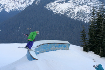 Sliding the coping