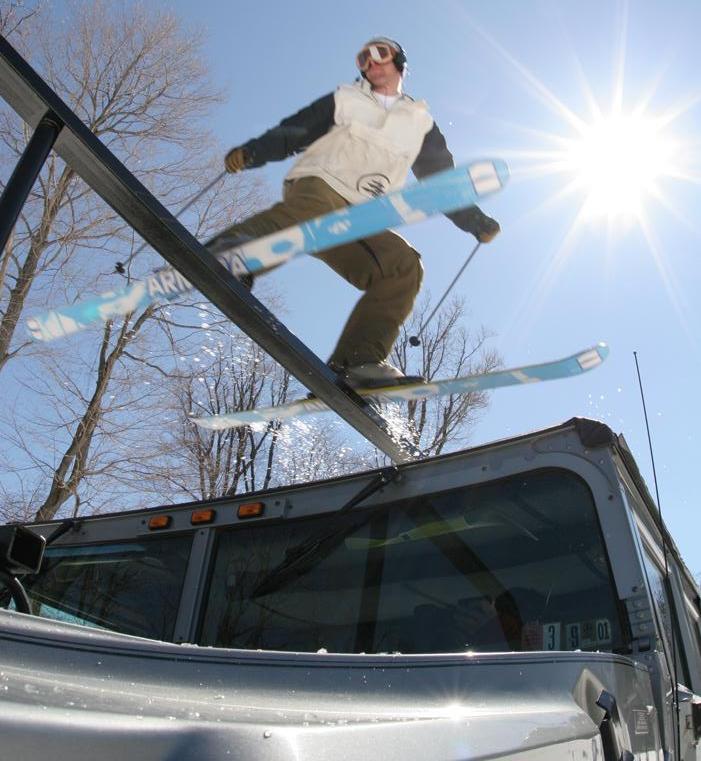 sliding the hummer rail