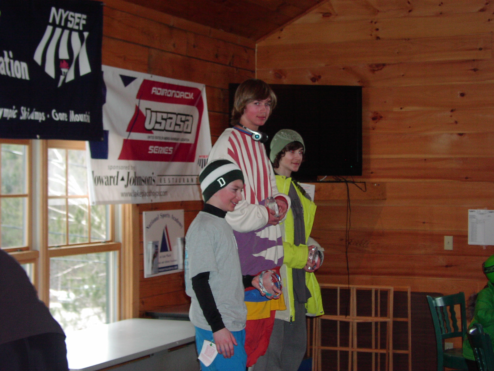 Slope podium at Whiteface