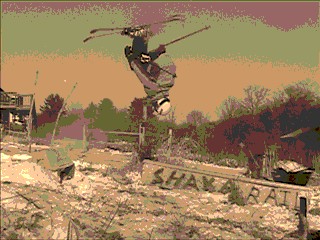 small back flip in sepa.