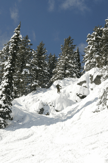 small cliff in Orchards