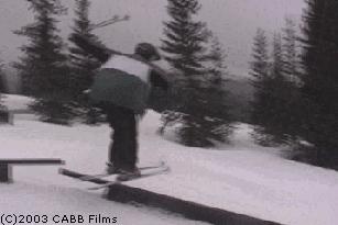 small drop-down rail @ copper's mini park