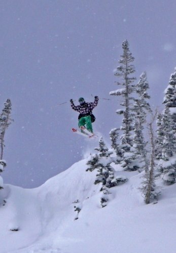 Small drop near the shoulder...