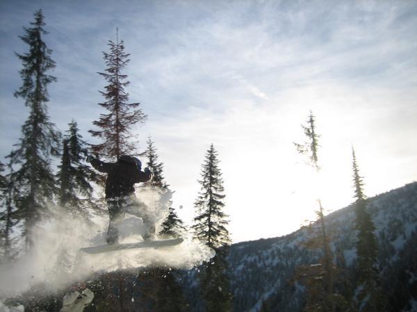 Small kicker at whitewater