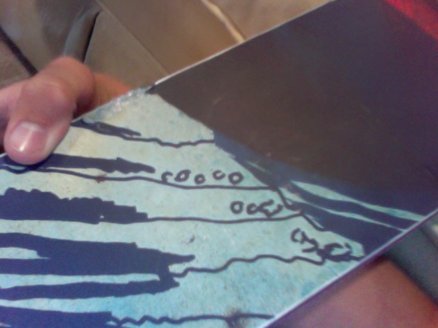 Small nick on bibbys