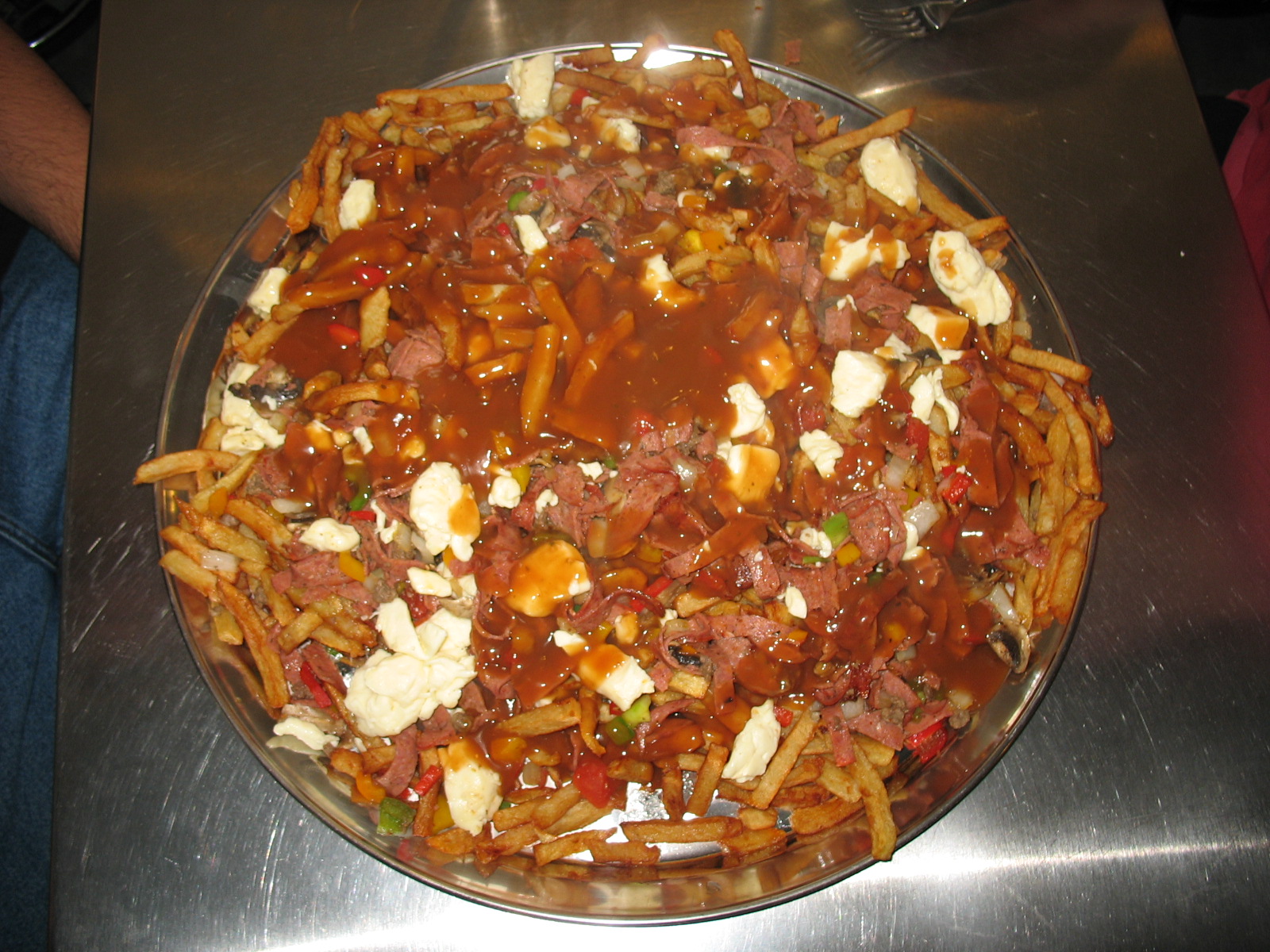 Small poutine at resto chef cafÃ©