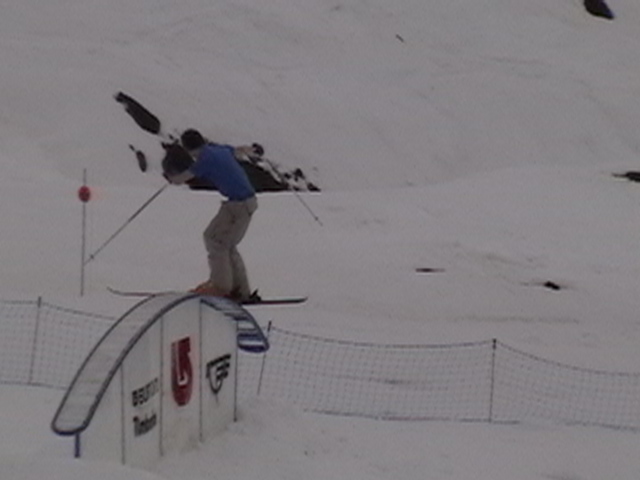 small rainbow at timberline