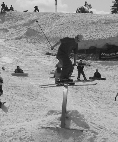 small reinbow end of the season/jibfest