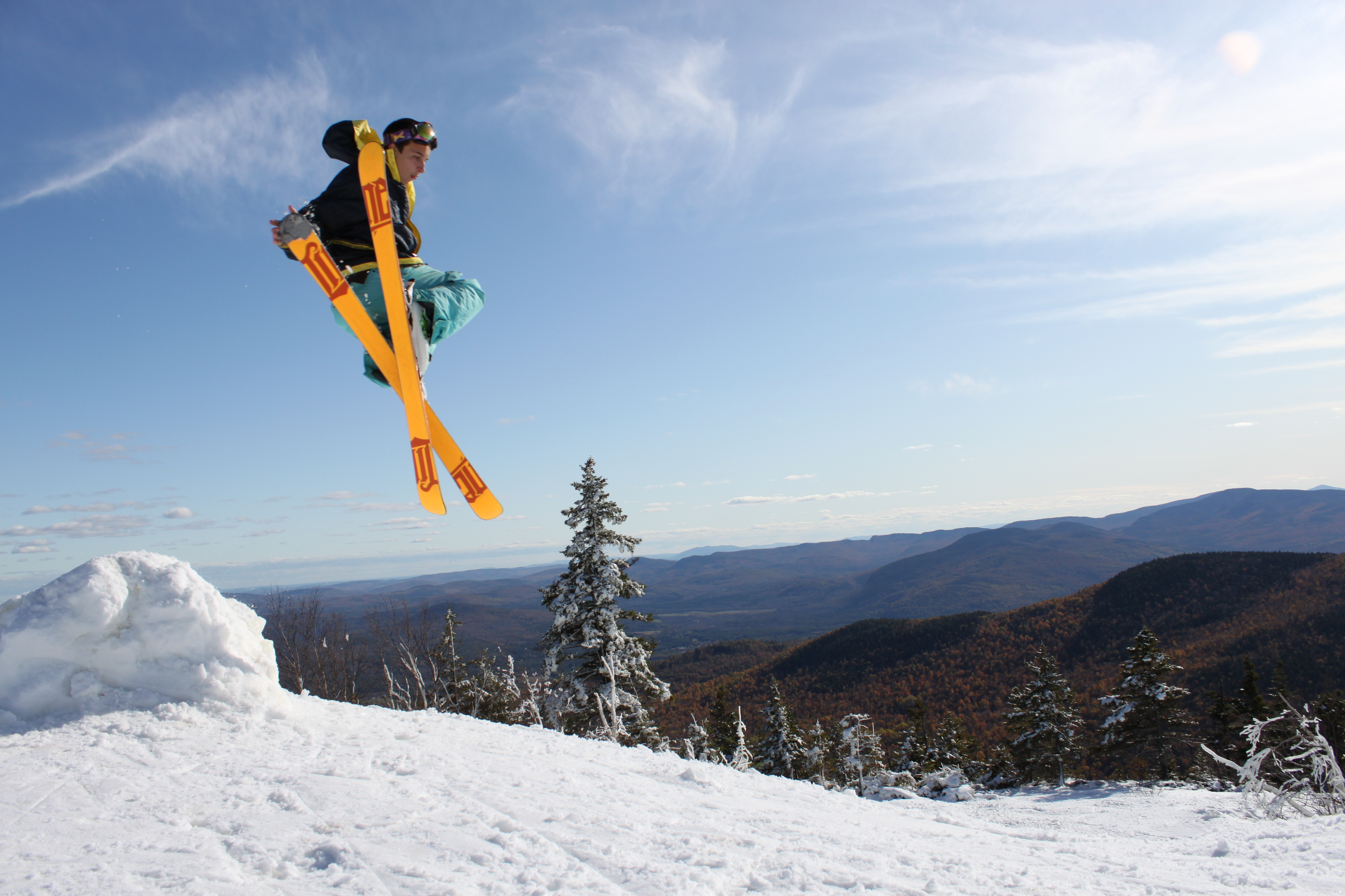 Small, small, kicker at sunday river