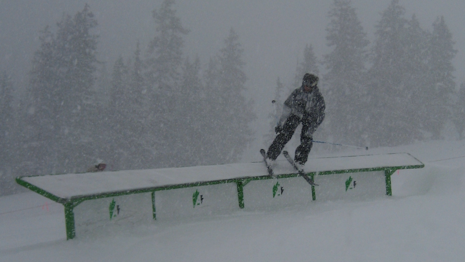 Snow an c-box at abasin