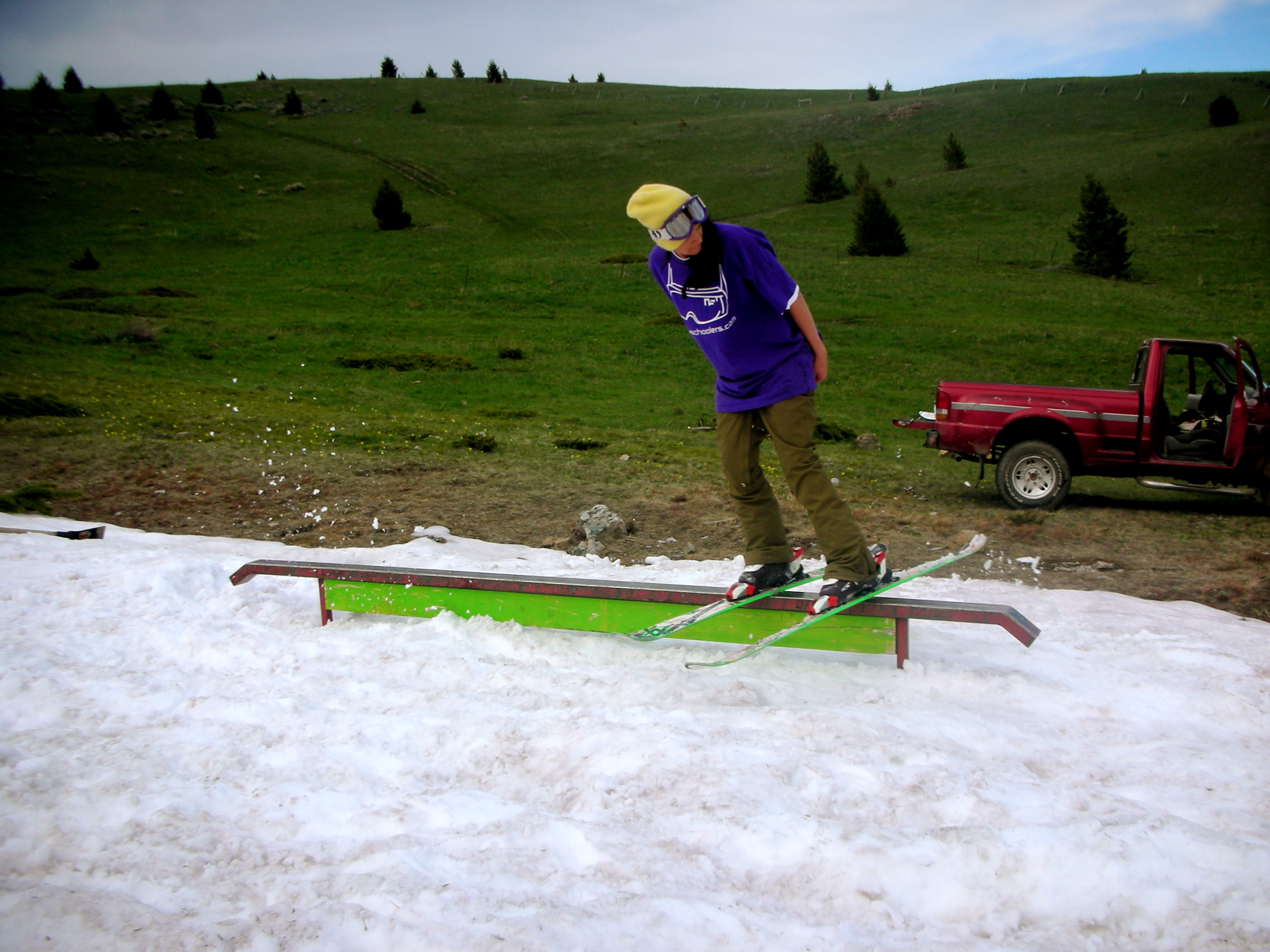 Snow drift june 19th