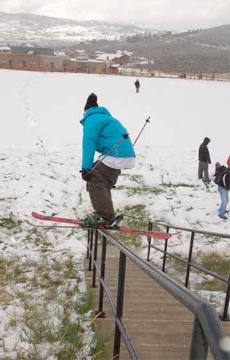 Snow in mid september? YAY!