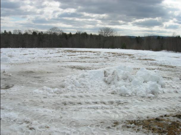 Snow used to make snowman