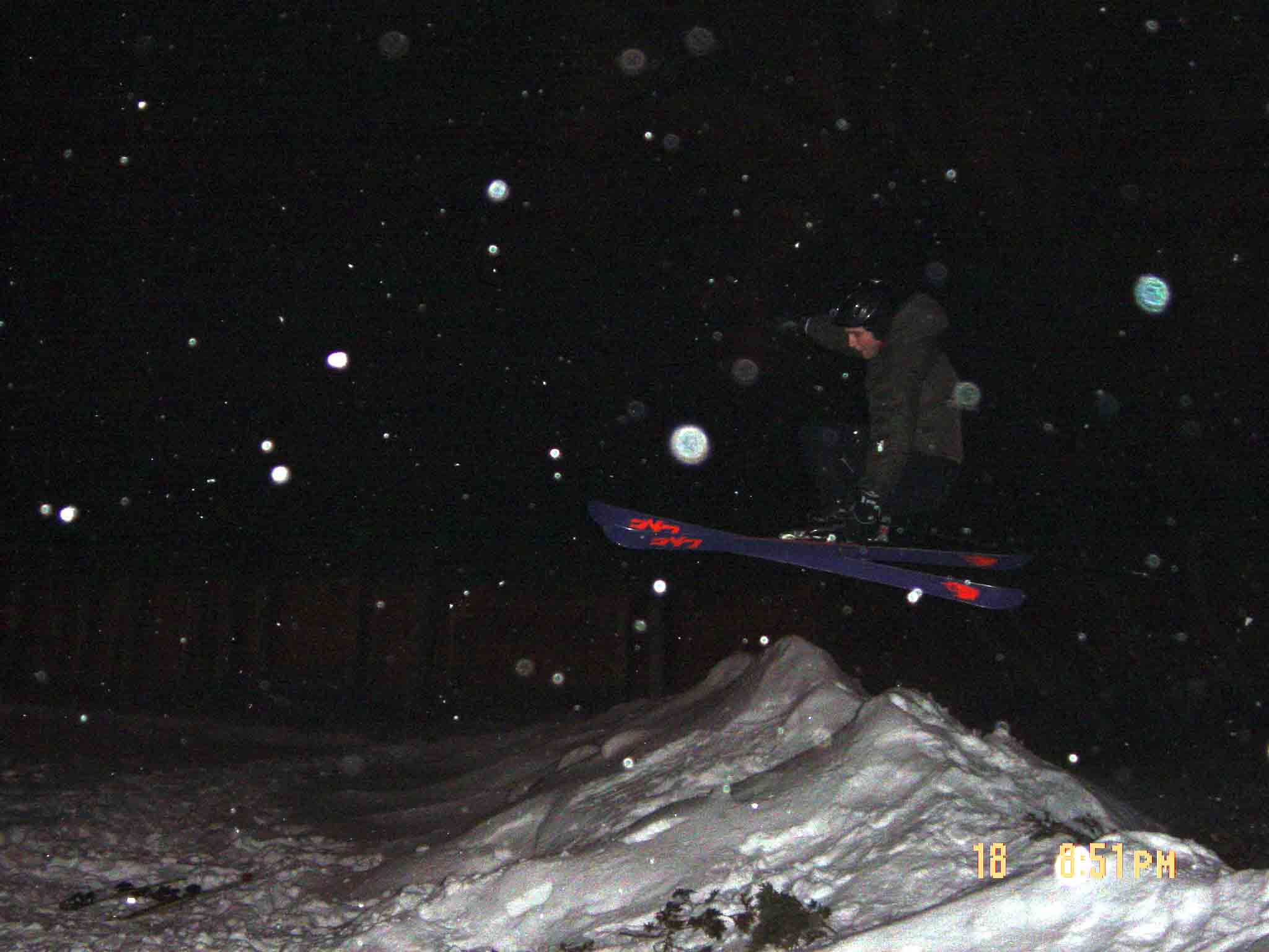 Snowbank Jumping ( Not Smart)