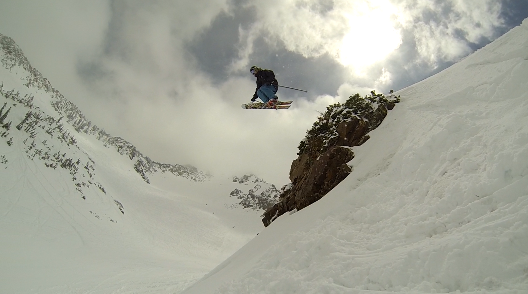 Snowbird Cliff in May