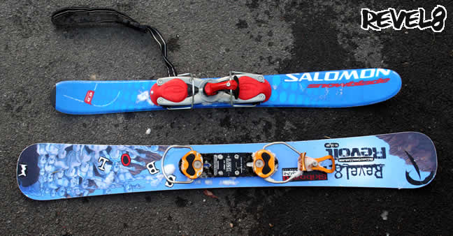 Snowblade - skiboard